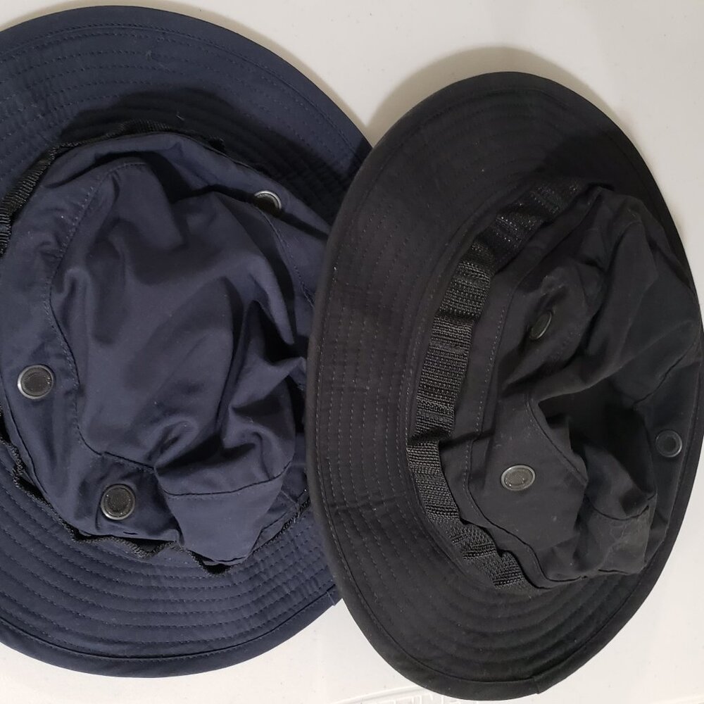 2 Buni Hat Military Outdoor Hat - BLACK and BLUE